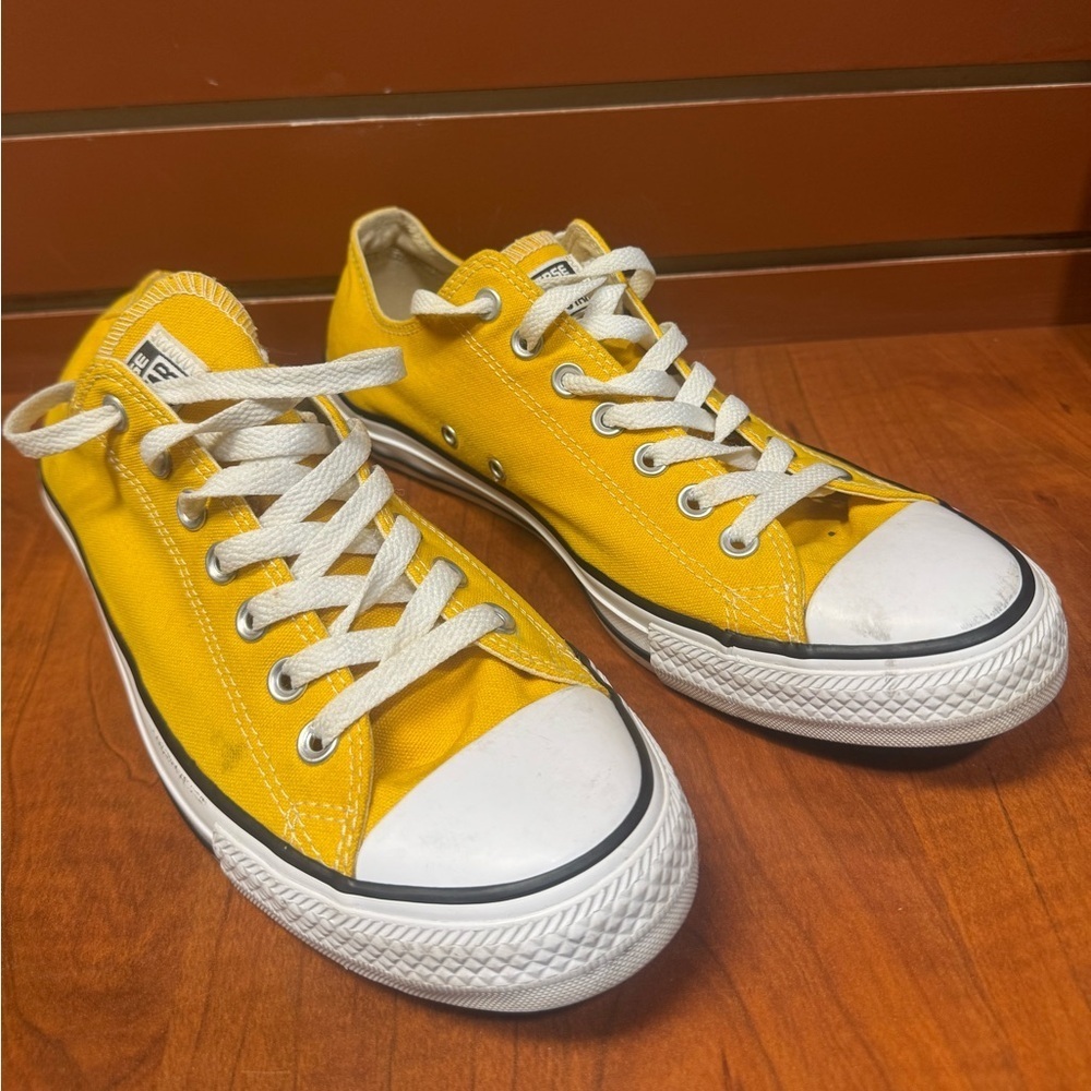 Converse All Star Yellow Sneakers - Picture 4 of 12